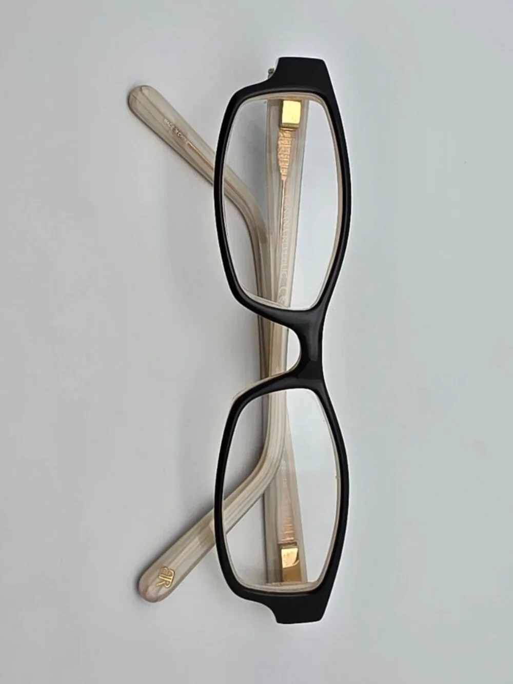 Banana Republic Allie JPZ Black on Horn Eyeglasses Frame w/ Flexhinge 47-16-130